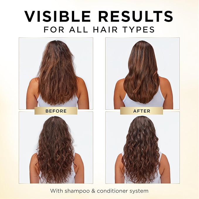 Pantene Conditioner, Daily Moisture Renewal - Pro-V Nutrients for Dry, Color-Treated, Straight to Curly Hair, 72-Hour Hydration & Softness, Paraben Free, Cleanses, Strengthens Bonds, 25.1 Fl Oz