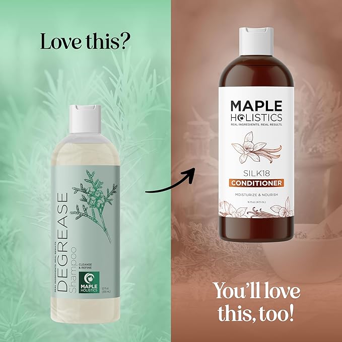 Clarifying Shampoo for Oily Hair and Scalp - Degrease Deep Cleansing Shampoo Build Up Remover with Rosemary Oil for Greasy Hair & Scalp - Vegan Color Safe Sulfate Paraben & Cruelty Free (12 Fl Oz)