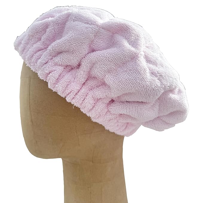 AKISS Flaxseed Deep Conditioning Heat Cap Portable Microwave Hot Bonnet Therapy Hair care Cap For Women (Pink/Unicorn, Large)