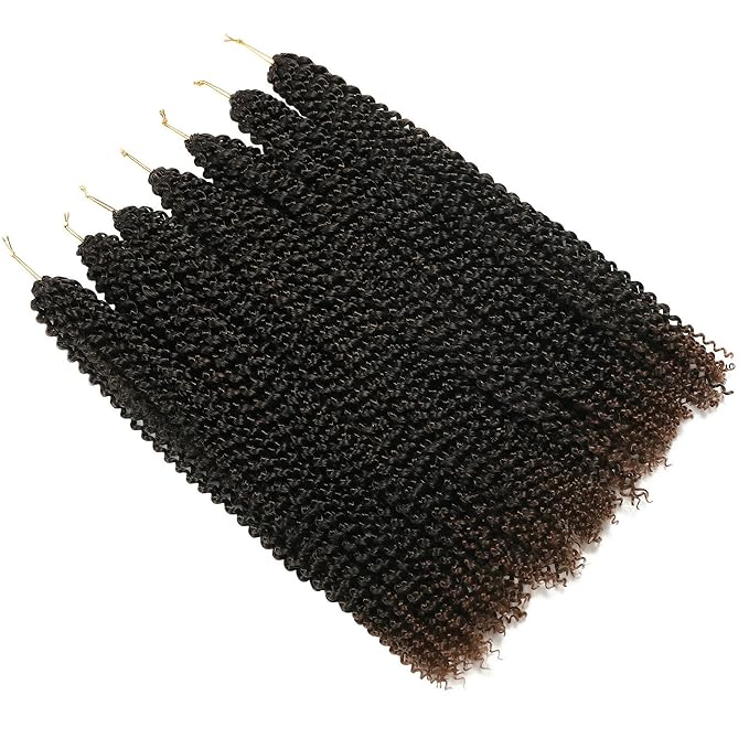 RIHANNAHAIR 7 Packs Passion Twist Hair 24 Inch Pre Looped Water Wave Crochet Hair Spring Twist Bohemian Braids for Black Women