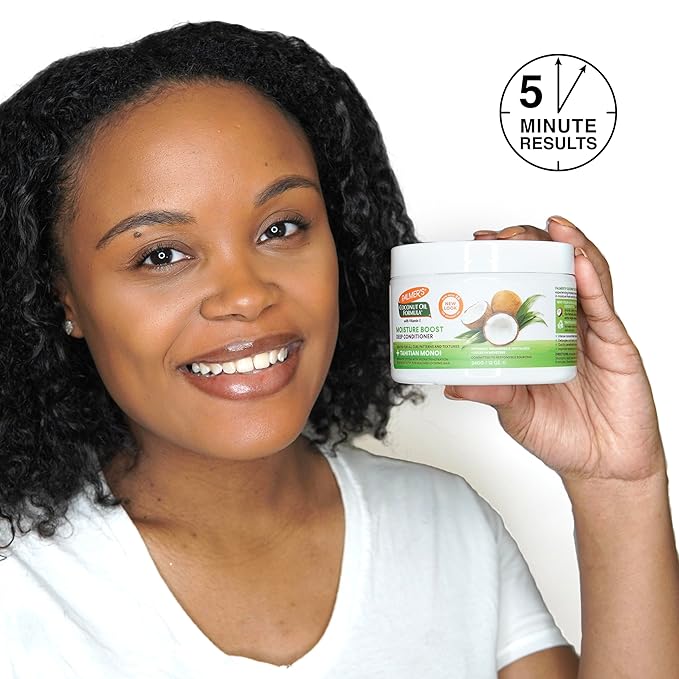 Palmer's Coconut Oil Formula Moisture Boost Deep Hair Conditioner, 12 Fl Oz