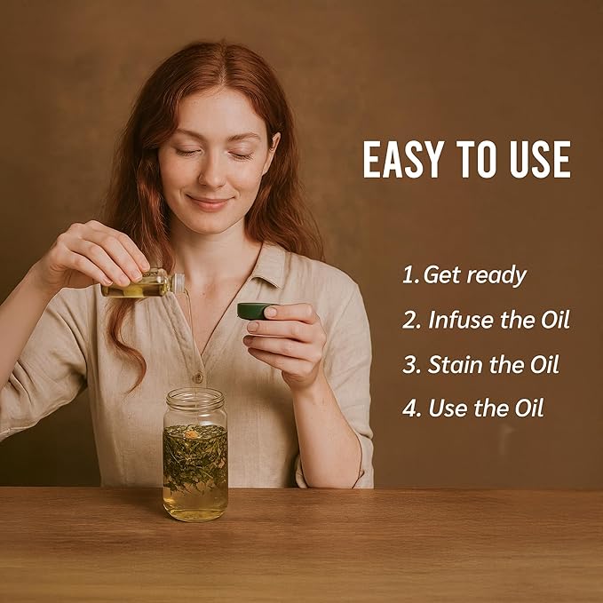 Well's Oil Herbal Mix | 18 Botanical Herbs | DIY Herbal Infusion Ingredient | Cosmetic Use Only | 2.5 oz (70 g)