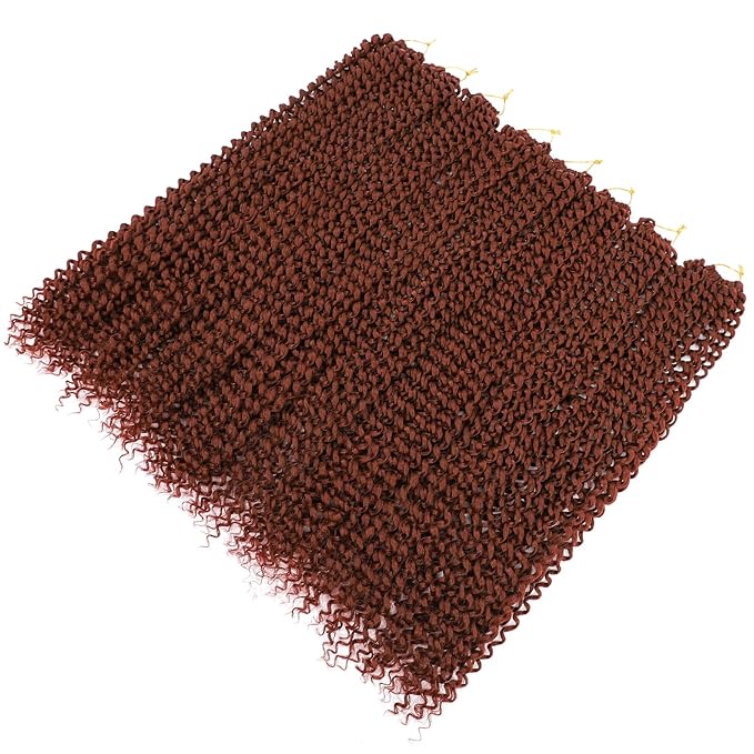 Passion Twist Hair Copper Red 20 Inch 8 Packs Passion Twist Crochet Hair Long Bohemian Crochet Braids (20 Inch, 350#)
