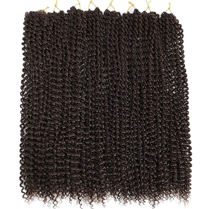 Passion Twist Hair 24 Inch 8 Packs Passion Twist Crochet Hair Braiding Hair Long Bohemian Spring Twist Hair Crochet Braids Synthetic Hair Extension (24 Inch, 33#)
