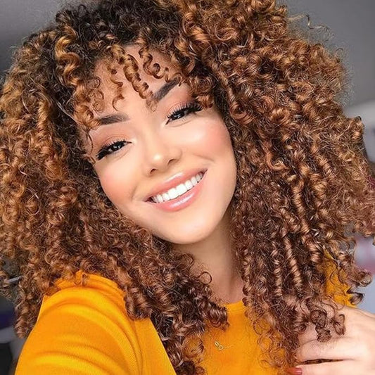 7 Packs GoGo Curl Crochet Hair 10 Inch Short Curly Crochet Hair for Women Water Wave Beach Curl Deep Twist Crochet Braids Synthetic Braiding Hair Extensions (10 Inch, #30)