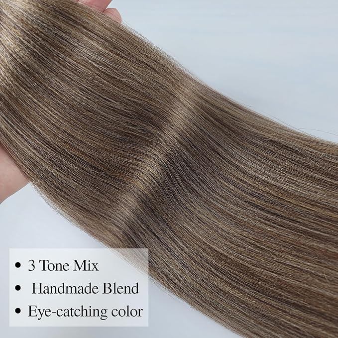 Ash Brown Pre stretched Yaki Braiding Hair Knotless Braiding Hair for Ez Braids