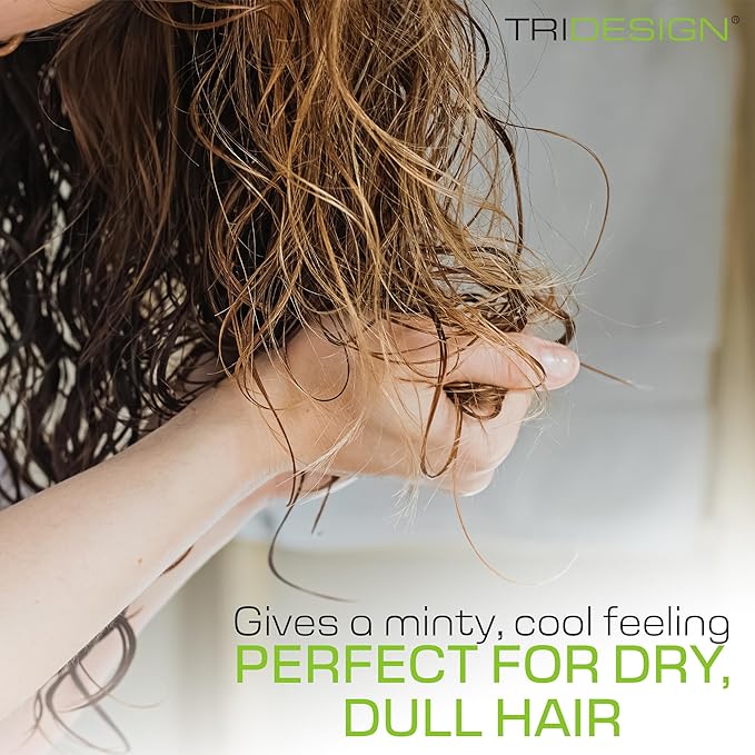 TRIDESIGN Unific Energy Moisturizer Conditioner – Leave In Conditioner for Curly Hair, Anti Frizz Hair Serum & Deep Conditioner for Dry, Damaged Hair – Frizz Control & Hair Care Solution – 6 oz Tube