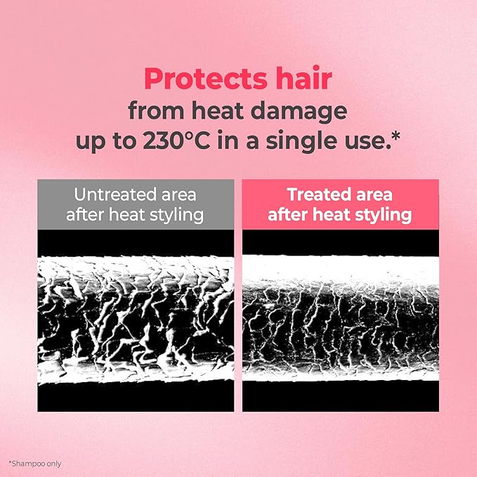 KUNDAL Protein Bonding Shampoo and Conditioner Set [Violet Muguet] - Korean Hair Care, Damage Repair, Frizz Control, Heat Protection, 16.9fl oz/ 6.76fl oz (Pack of 2), Stocking Stuffers