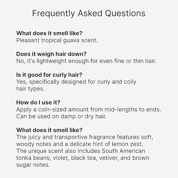 Ceremonia Guava Leave-In Conditioner Deep Hydration Repair Cream with Tamarind and Avocado, 6.7 Fl Oz | 200 mL