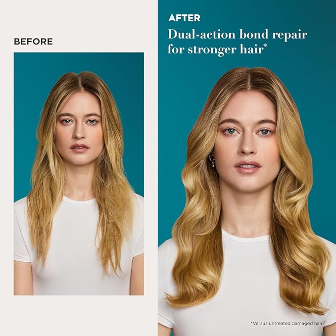 OGX Repair & Protect Bond Protein Repair 450°F Heat Protect Spray, Weightless Repair Mist for Nonstop Damage Protection* for All Hair Types, Heat Spray Preps Hair for Styling, 6.5 fl. oz