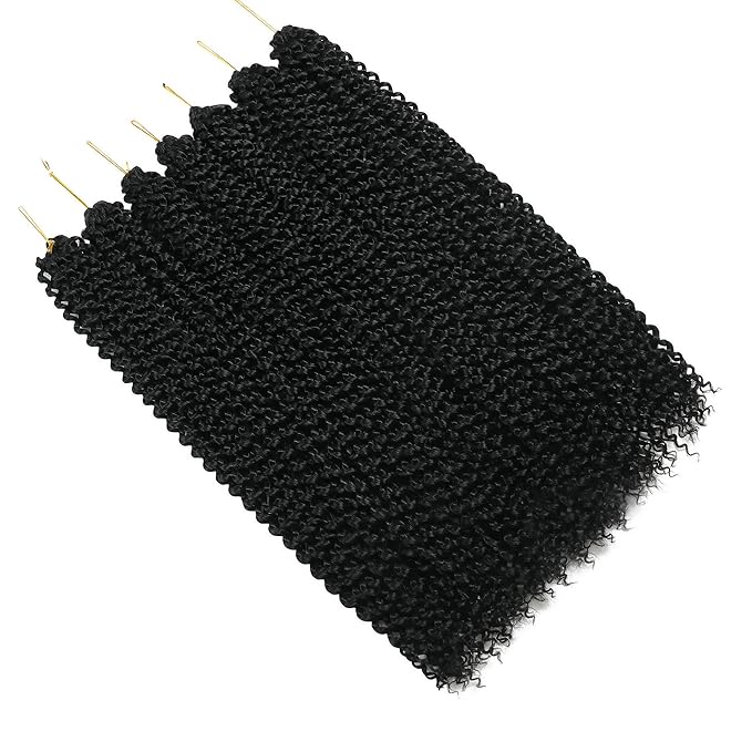 RIHANNAHAIR 7 Packs Passion Twist Hair 24 Inch Pre Looped Water Wave Crochet Hair Spring Twist Bohemian Braids for Black Women
