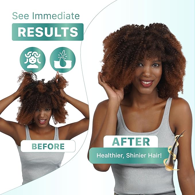 High-Power Hair Steamer Cap for Natural Hair – Deep Conditioning, Easy to Use, Adjustable Heat & Timer, at-Home Salon Treatment for Black Hair Care, Moisture & Repair Treatment for Healthy Hair