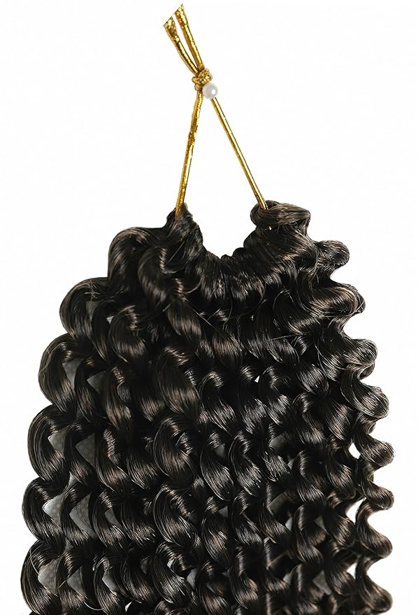 FUTAI Passion Twist Hair 7 Packs 24 Inch Pre Looped Water Wave Crochet Hair Bohemian Braids for Black Women