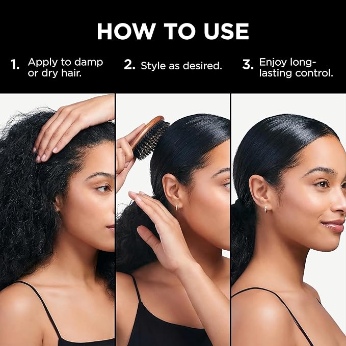 Style Factor EDGE BOOSTER® Strong Hold Styling Gel | Alcohol-Free Hair Gel with Camellia Sinensis Seed Oil for Curly, Wavy & Sleek Styles | Frizz Control, Long-Lasting and Flexible Hold (16.9oz)