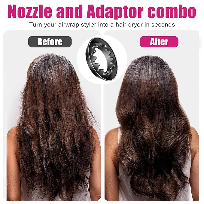 Gentle Air Nozzle Attachments 969749-01 for Dyson Supersonic Hair Dryer HD01,HD02,HD03 Iron Color