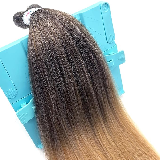 4/27/613 Blonde Ombre Braiding Hair Pre Stretched 30 Inch Long Braiding Hair Extensions for Braids Yaki Knotless Hypoallergenic Synthetic Crochet Box Braids 8 Packs