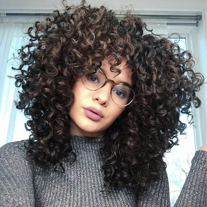 3 Packs 2X Ringlet Wand Curl Jamaican Bounce Crochet Hair 12 inch Synthetic Curly Crochet Hair Extensions Medium Shoulder Length Long Crochet Braiding Hair 20 Roots (12Inch (Pack of 3), 4#)