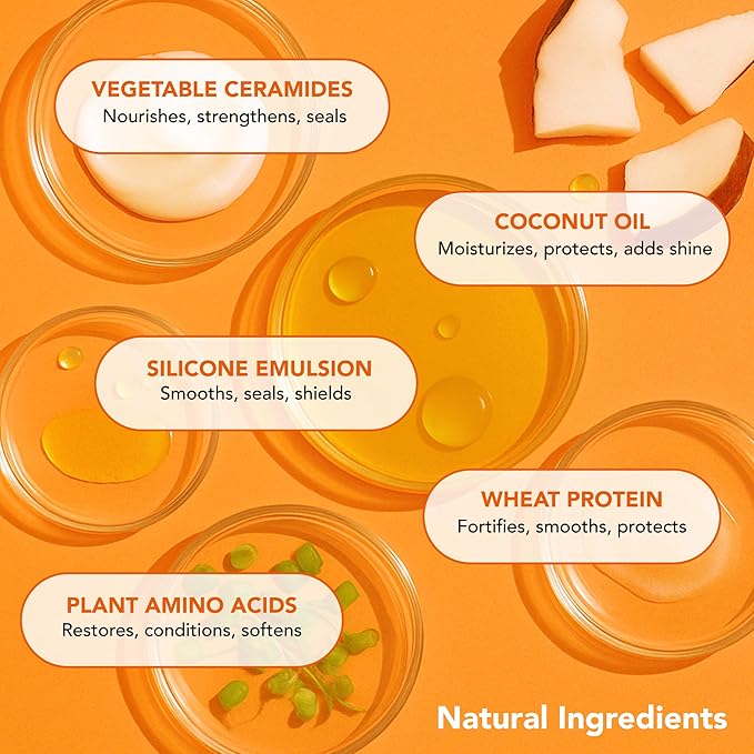 CRONOGRAMA CAPILAR, 3-SECOND HAIR FIX, Hair Mask for Damaged Hair, Deep Conditioning Hair Mask, Tratamiento para Cabello Seco y Maltratado, Deep Conditioner for Dry Damaged Hair, Frizz-Free