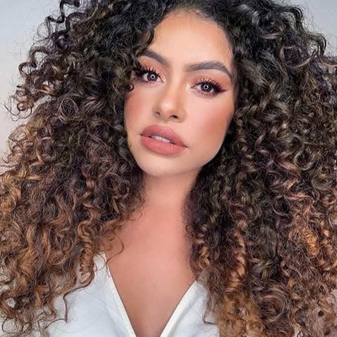 7 Packs Gogo Curl Crochet Hair for Women 18 Inch Pre-Twisted Curly Crochet Hair Deep Ocean Beach Curl Crochet Braids Synthetic Braiding Hair Extensions (18 Inch, 1B/30)