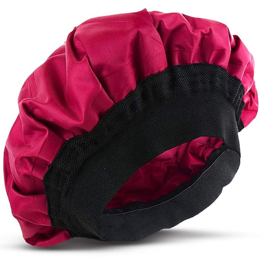 Magic Gel Premium Deep Conditioning Heat Cap. A Hot Head Cap to Hydrate, Moisturize and Condition. Thermal Cordless Hair Steamer for Damaged Hair (Natural Steam Treatment)