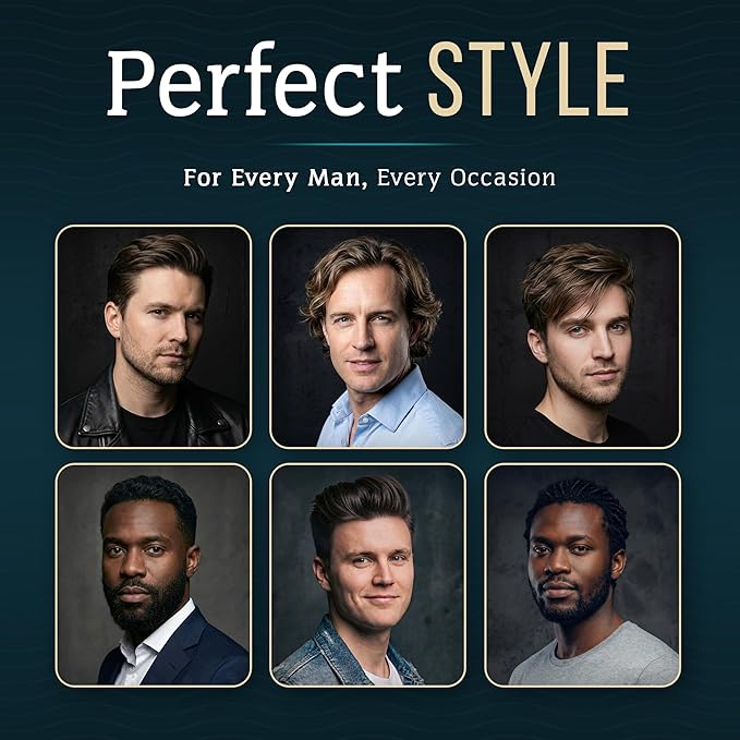 Smooth Viking Hydrating Fiber Cream for Men - Hair Gel with Flexible Styling, 2oz - Improves Hair Health, Natural Scent, Minimal Shine, Dairy-Free - Hair Fiber for Damaged & Thinning Hair