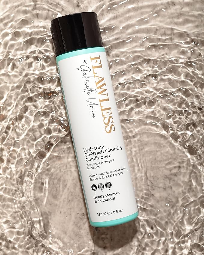 Flawless by Gabrielle Union - Hydrating Co-Wash Cleansing Hair Conditioner, 8 OZ
