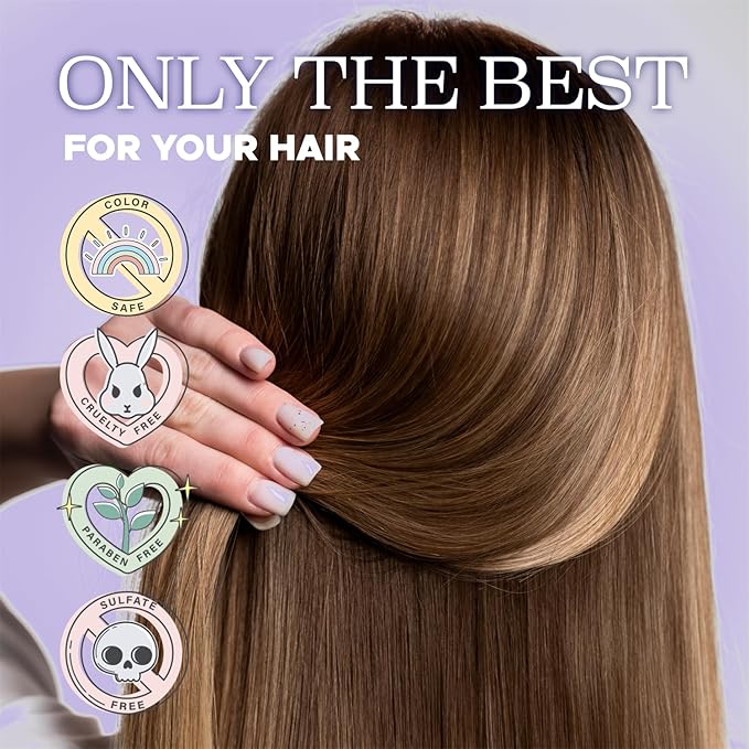 Luseta Biotin B-Complex Hair Oil Thickening & Strengthening for Thin and Dry Hair Promote Hair Growth 3.38oz