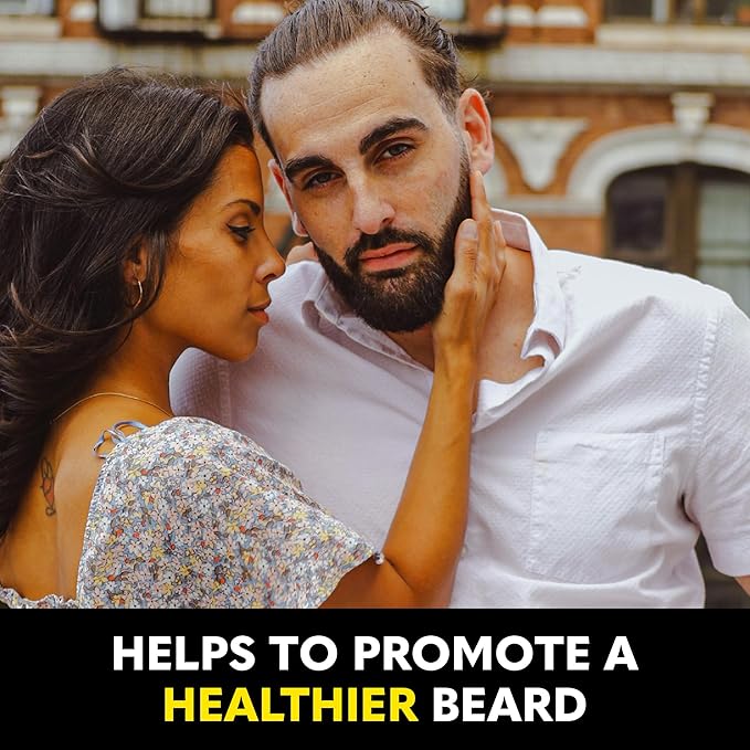 The Beard Club Biotin Beard Cream - Moisturizing and Hydrating Shea Beard Butter for Healthier Facial Hair & Skin