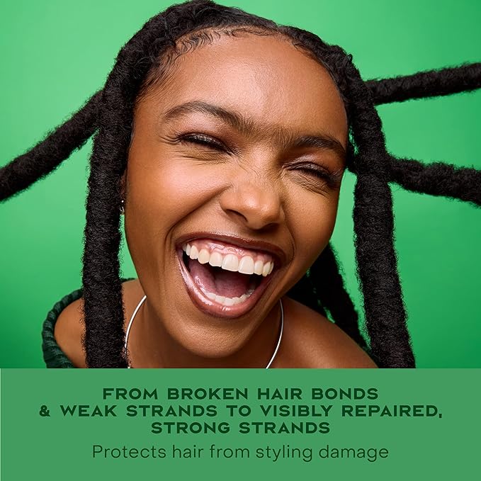 Shea Moisture Bond Repair Leave-In Conditioner Amla Oil Protects Against Damage And Strengthens Hair Bonds With Hydroplex Technology For Less Breakage With Restorative HydroPlex Infusion 11FlOz