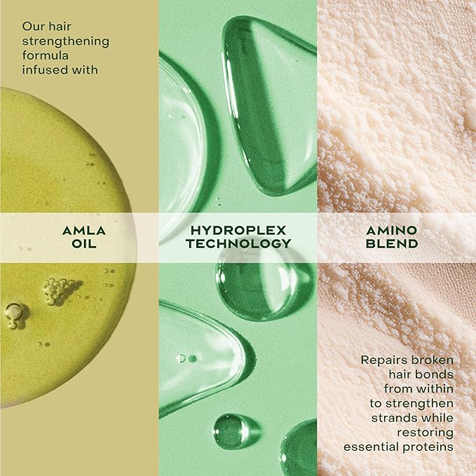 Shea Moisture Bond Repair Leave-In Conditioner Amla Oil Protects Against Damage And Strengthens Hair Bonds With Hydroplex Technology For Less Breakage With Restorative HydroPlex Infusion 11FlOz
