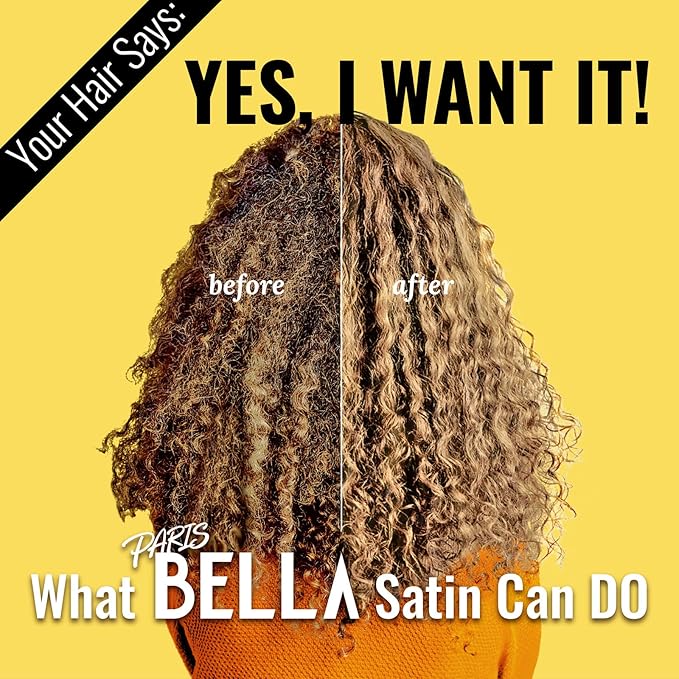 Satin Bonnet for Curly Hair and Braids, Night Cap with Adjustable Strap for Women and Men, Black and Black Leopard, Pack of 2