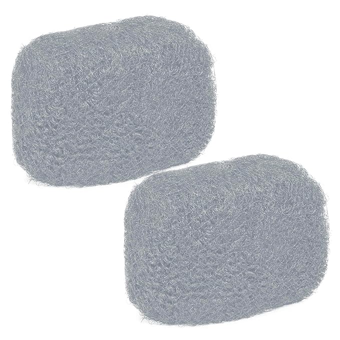 Locsanity Afro Kinky 100% Bulk Natural Human Hair - Braiding Hair for Dreadlocks, Loc Repair, Dreadlock Extensions, Twists, Braids - 8 Inches Long, 1 Oz 100% Grey