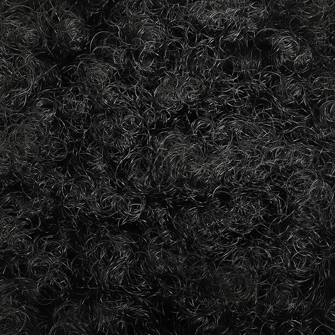 Afro Puff Drawstring Ponytail with Bangs ponytail extension for black women Short Curly Clip in Wrap Updo Hairpiece(TBUG) (No bangs, TBUG#)