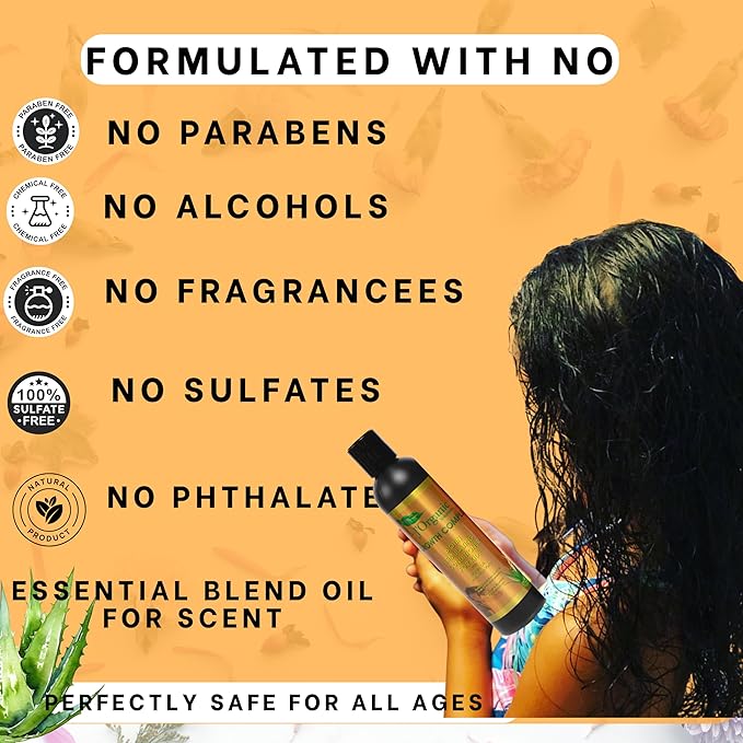 J' Organic Solutions Hydrating, Strengthening shampoo Phthalates-Free, No Sulfate, Paraben-free Baby And Toddler 8oz