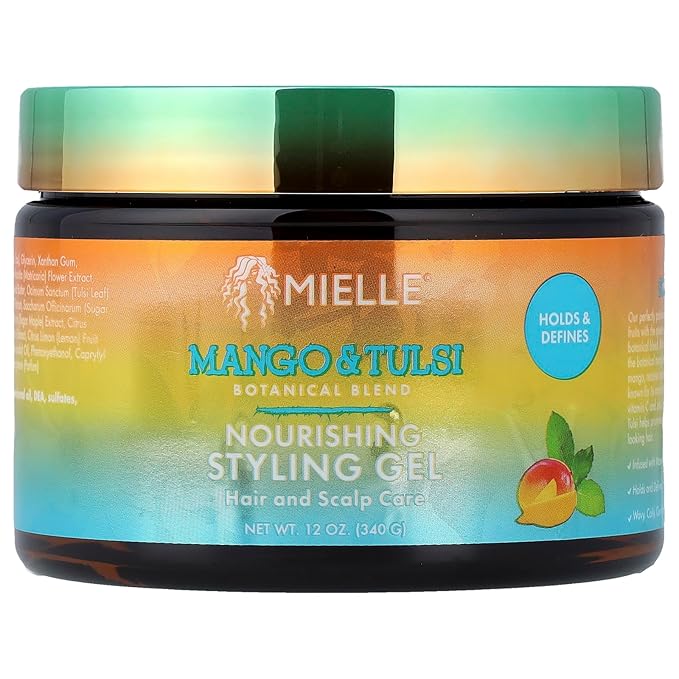 Mielle Nourishing Styling Gel Mango & Tulsi 12 Oz (Pack of 1)