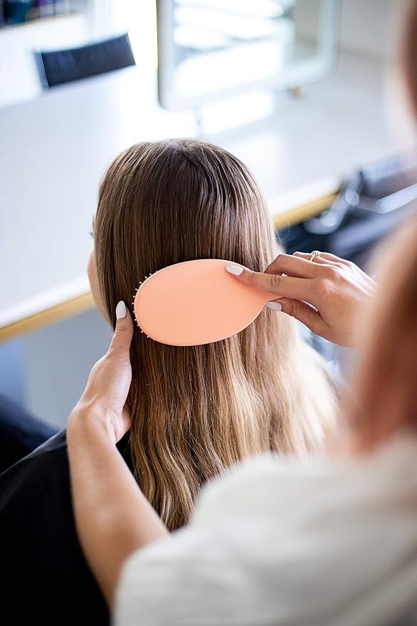 Framar Detangling Brush for Curly Hair – Hair Brushes for Women, Wet Detangler Hair Brush, Wet Hairbrush For Women, Hairbrushes, Hair Brush Detangler – Reduces Hair Breakage Champagne