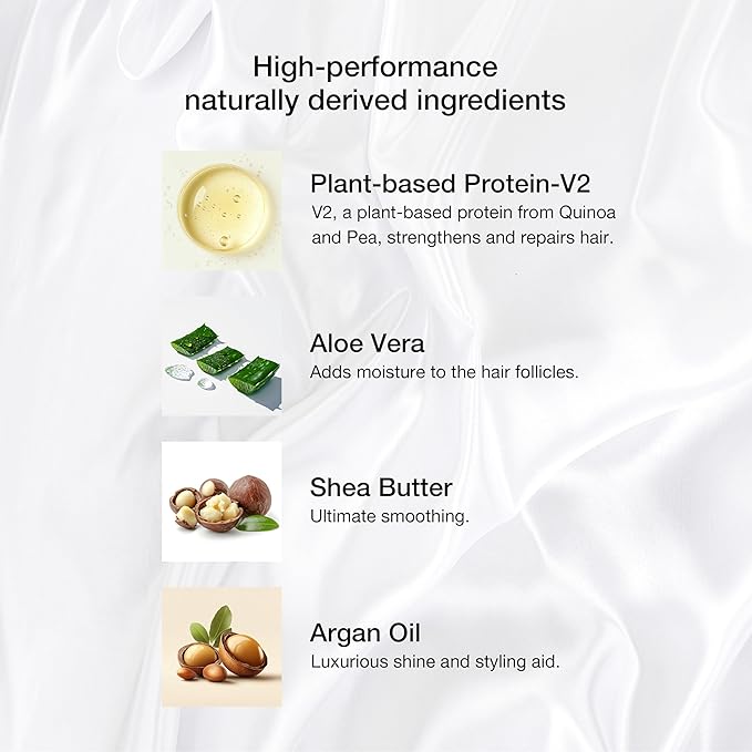 GK Hair Gold Shampoo and Conditioner Set for Daily Use Gentle Fragrance with Keratin Argan Oil Aloe Vera and Shea Butter Hydrates Adds Shine Reduces Frizz for Dry and Damaged Hair