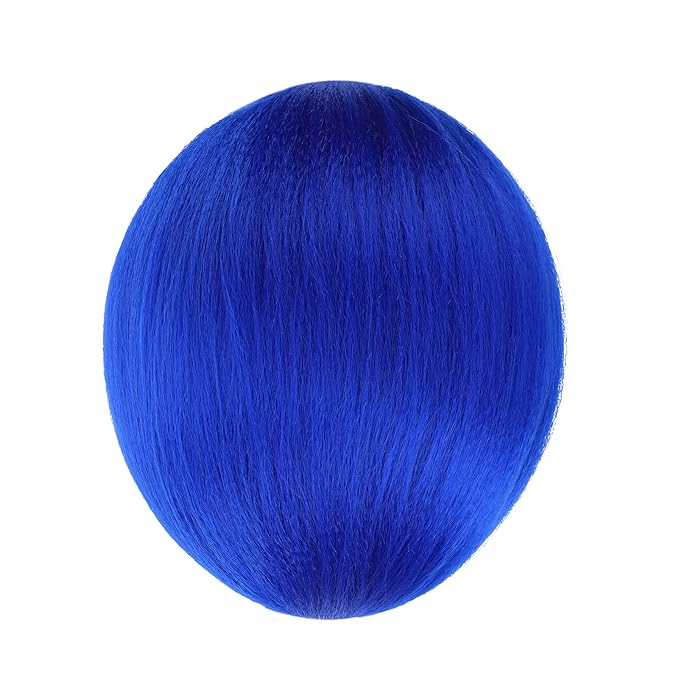 Blue Braiding Hair Pre Stretched 20 Inch 8 Packs Braiding Hair Extensions for Crochet Box Braids Twists Locs Hair Itch Free Soft Yaki Texture Hot Water Setting (20inch,#Blue)