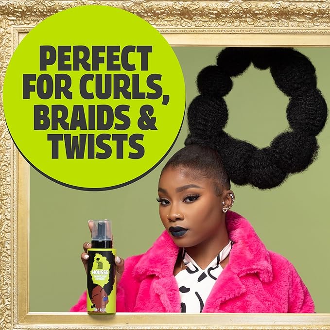 Pardon My Fro Mousse - Styling Mousse for Curly Hair - 10.5 fl oz