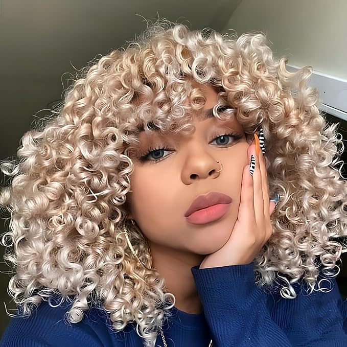 Short Jamaican Bounce Crochet Hair 5 Packs 2X Ringlet Wand Curl Crochet Hair 8 Inch Curly Crochet Hair Extensions Curly Crochet Braiding Hair 100 Roots