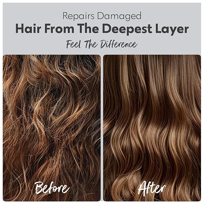 FOUR REASONS Bio-Molecule Repair Hair Mask for Damaged Hair – Hydrating & Deep Conditioning Hair Mask & Bond Repair Treatment for Dry, Frizzy, or Color Treated Hair – Vegan & Sulfate-Free