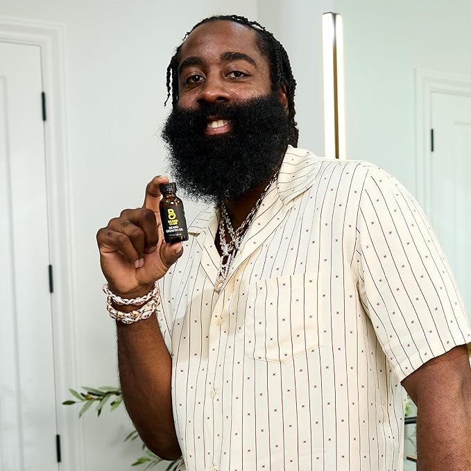 Beard Club - Beard Growth Serum with Natural Castor, Coconut and Avocado to Grow a Thicker, Fuller Beard, Fill in Patches and Stimulate Healthier Facial Hair Growth