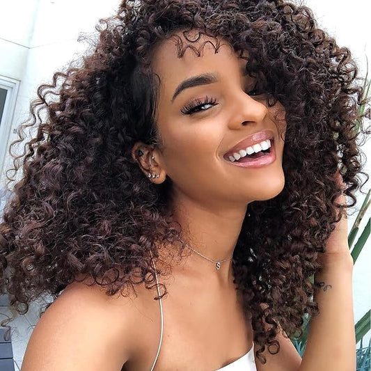 7 Packs GoGo Curl Crochet Hair 10 Inch Short Curly Crochet Hair for Women Deep Wave Beach Curl Crochet Braids Synthetic Braiding Hair Extensions(10 Inch, OT30)