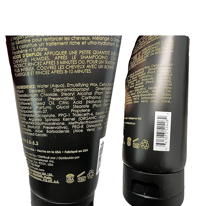 Prorituals Hydrate Hair Treatment Cream - Nourishing Deep Conditioning Hair Mask for Dry Damaged Hairs, Restores Softness & Shine, 6.8 fl. Oz