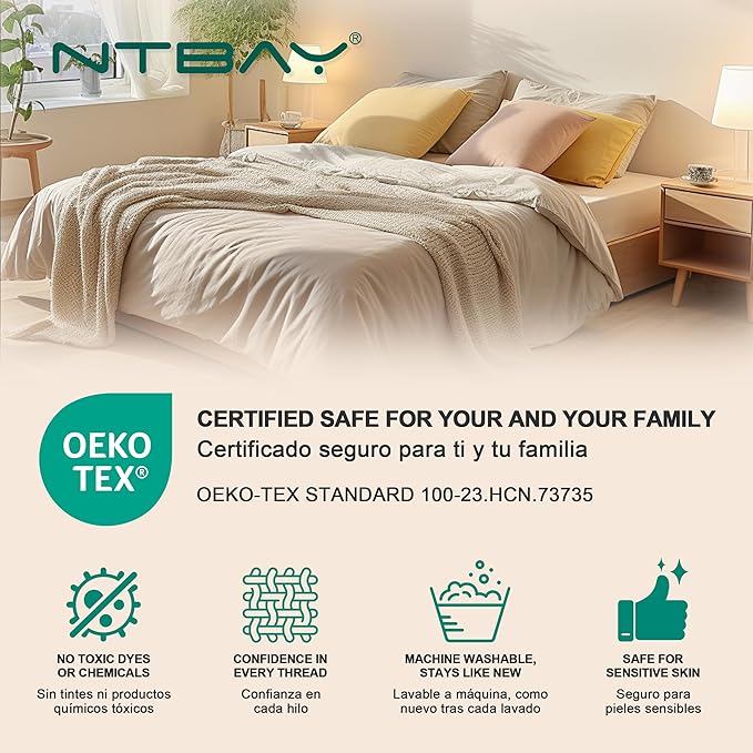 NTBAY 12 Pack Satin Queen Pillowcases for Hair and Skin, Luxurious and Silky Pillow Cases with Envelope Closure, 20 x 30 Inches, Dark Green