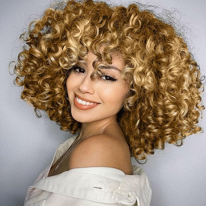 7 Packs Gogo Curl Crochet Hair for Women 8 Inch Pre-Twisted Curly Crochet Hair Deep Ocean Beach Curl Crochet Braids Synthetic Braiding Hair Extensions (8 Inch, 27)