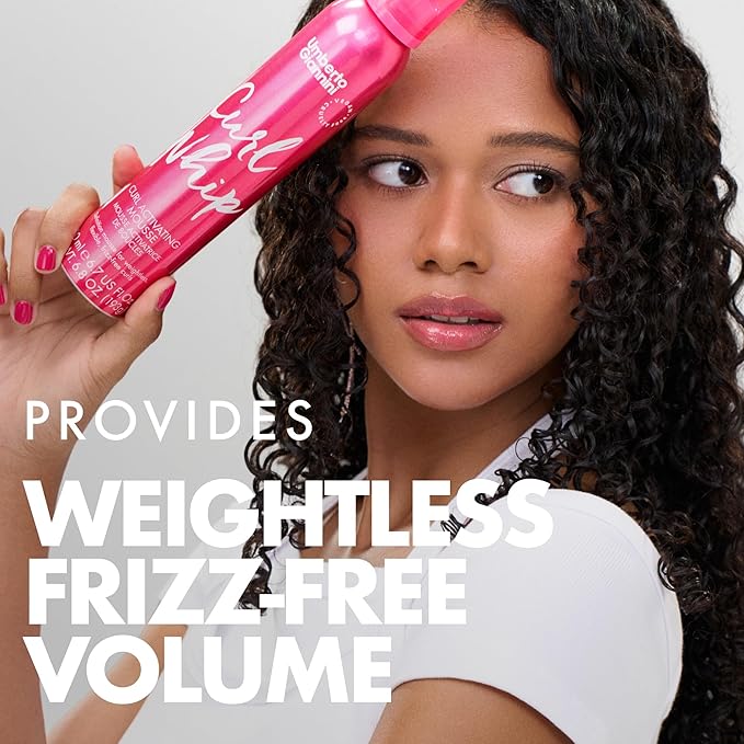 Umberto Giannini Curl Jelly Scrunching Jelly Limited Edition Vanilla, Vegan & Cruelty Free Frizz Styling Curl Control Hair Gel for Curly or Wavy Hair