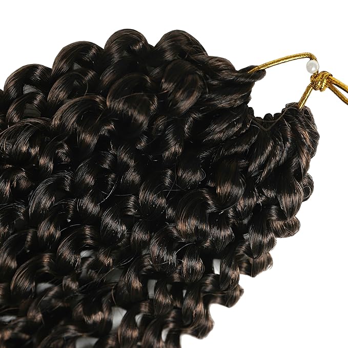 FUTAI Passion Twist Hair 7 Packs 18 Inch Pre Looped Water Wave Crochet Hair Bohemian Braids for Black Women
