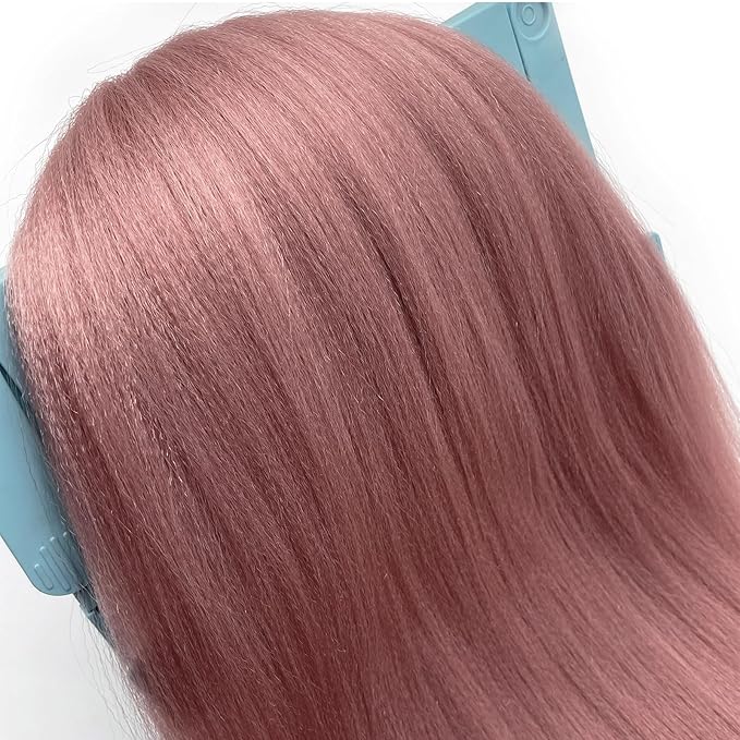 Pre Stretched Braiding Hair Kanekalo Rose Gold Pink Braiding Hair Pre Stretched Colored Hair Extensions for Braiding Box Braids Crochet Hair Knotless Prestretched Braiding Hair 26 inch