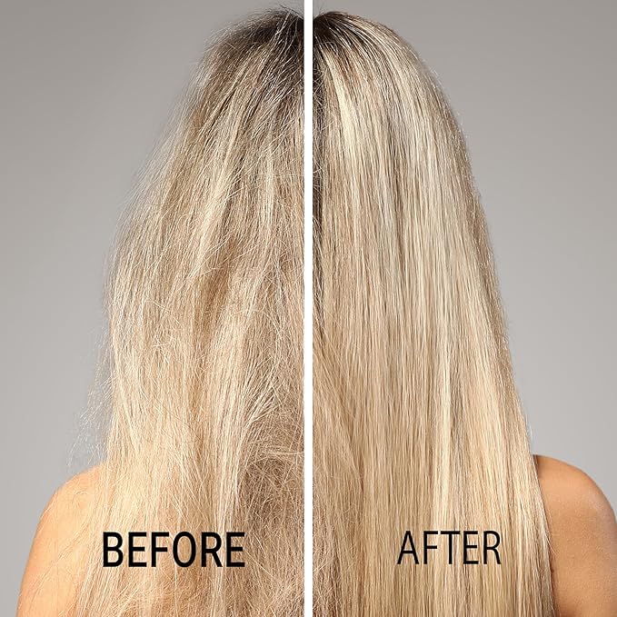 Strength Repair Hair Oil Capsules – Leave-In Serum for Weak | Broken Hair Repair Serum w/ Argan, Peptides & Ceramides | Mineral Oil, Sulfate and Paraben Free, Vegan | Split-End Sealer & Shine | 15Ct